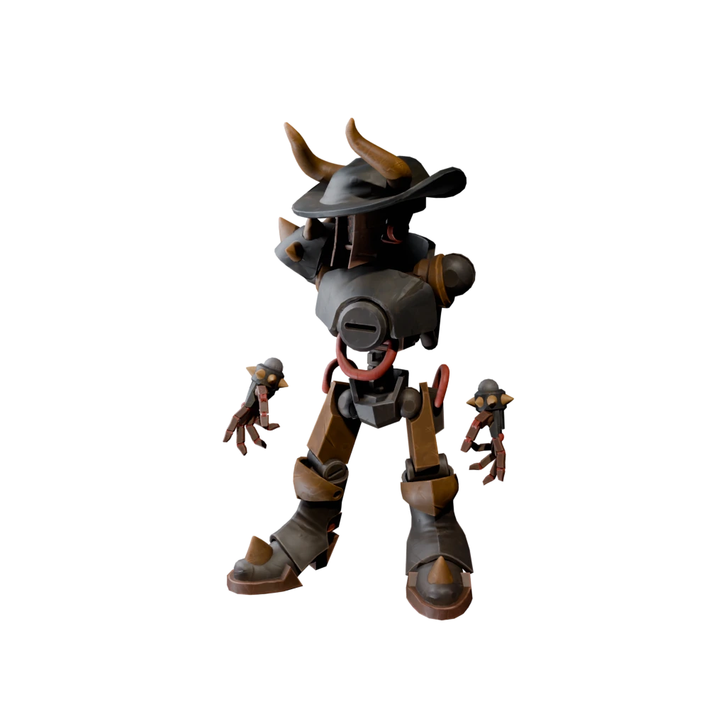 Bull render
