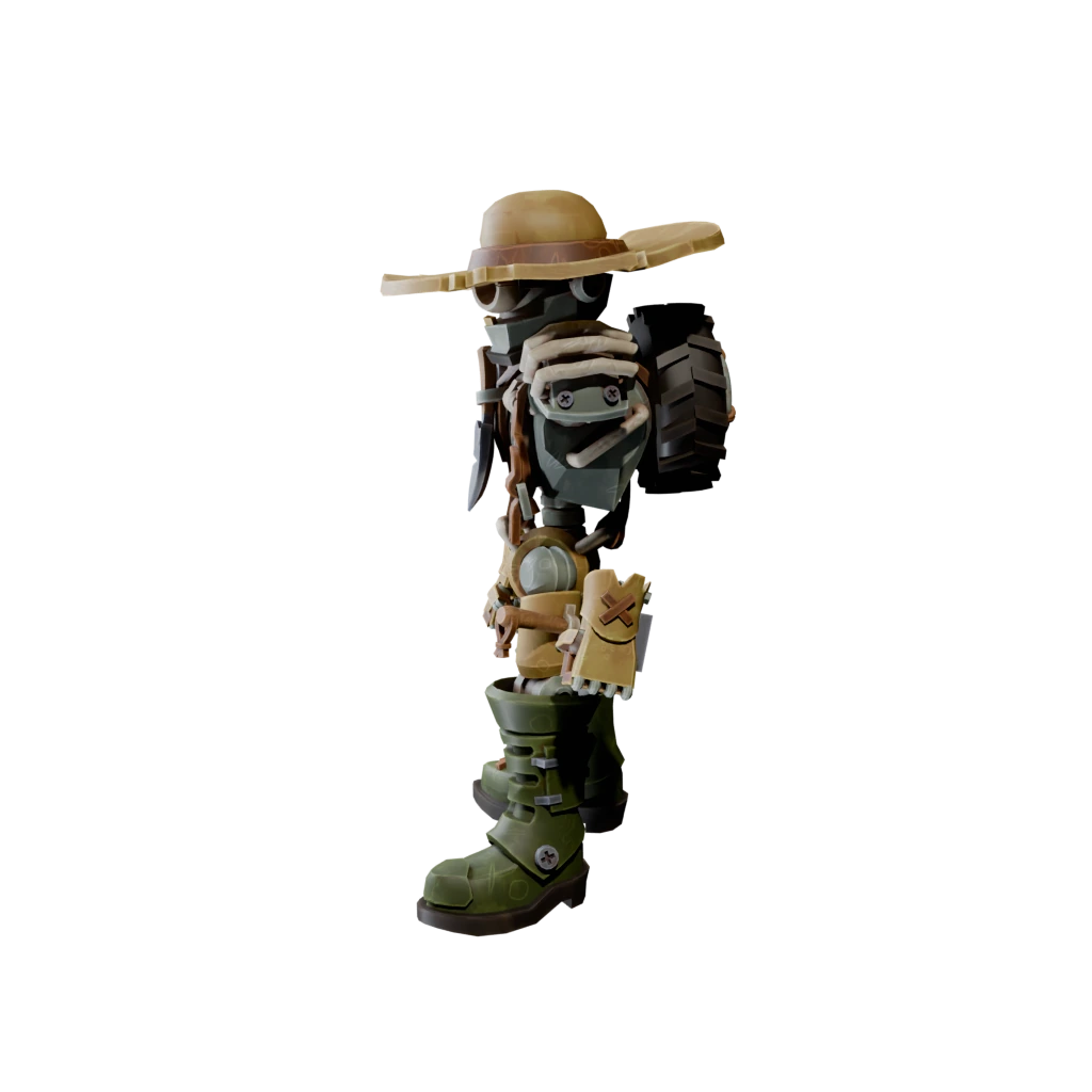 Ol' Rufus render
