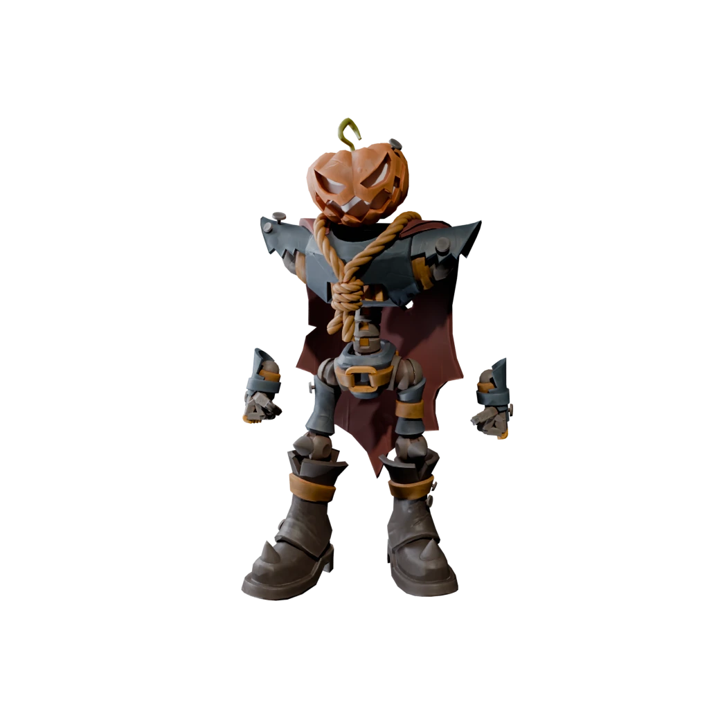 Pumpkin Jack render